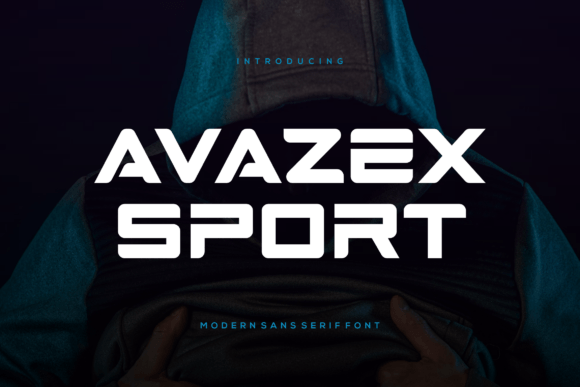 Avazex Sport: A Modern Typeface for Bold Branding