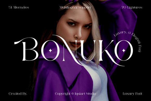 Bonuko Review: A Serif with Character for Bold Branding
