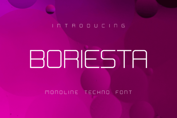 Boriesta Font: A Modern Typeface for Tech and Product Brands