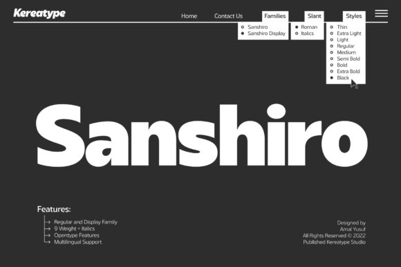 Bring Your Crafts to Life with the Sanshiro Typeface