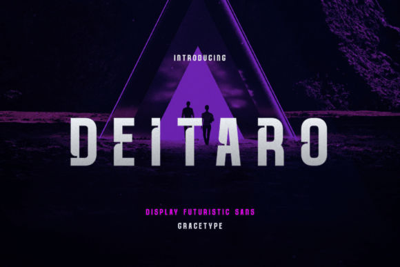 Deitaro: A Futuristic Sans Serif Font for Bold Branding