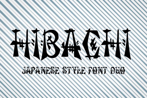 Elevate Your Brand with the Hibachi Display Font