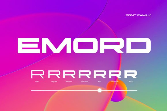 Emord Typeface: The Perfect Modern Font for Crafters