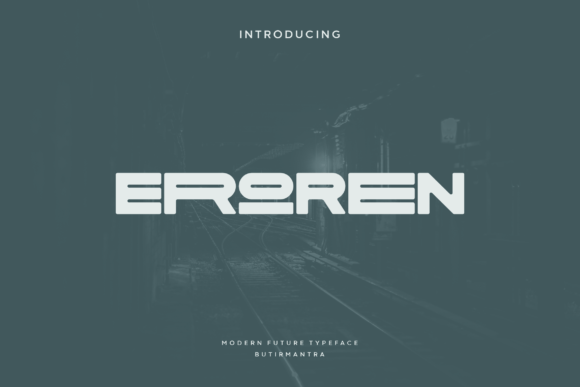 Eroren: The Bold Display Font for Scroll-Stopping Marketing