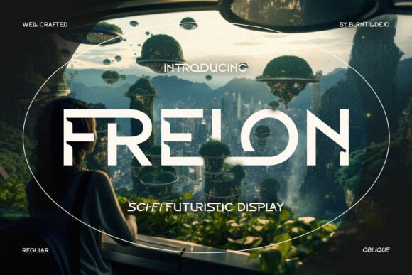 Frelon: A Futuristic Typeface for Modern Editorial Design