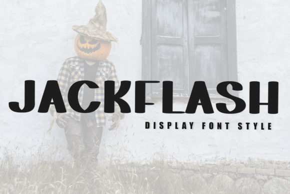 Jackflash: A Bold Display Font for Modern Branding