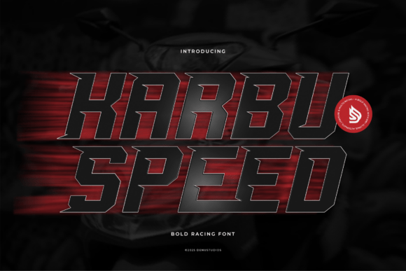 Karbu Speed: The Ultimate Display Font for Bold Craft Projects