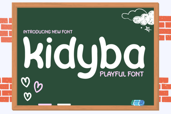 Kidyba Font: A Playful Typeface for Memorable Brands