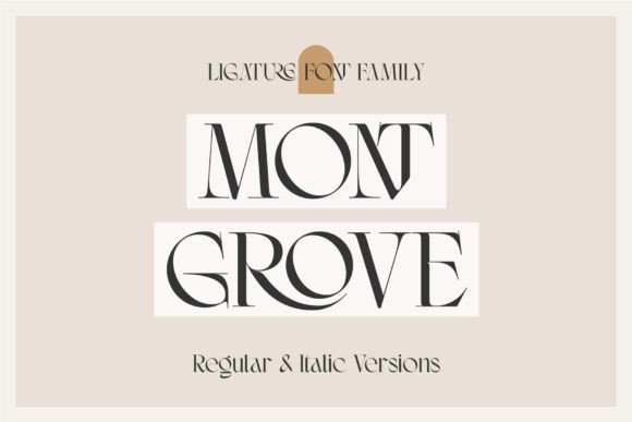 Montgrove: A Serif Built for Modern Brand Identity