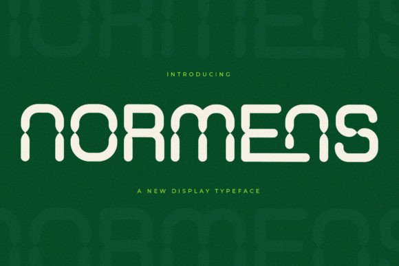 Normens: A Luxury Serif Typeface for Editorial Design