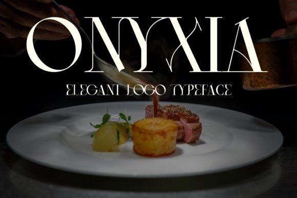 Onyxia: A Bold Serif Typeface for Editorial Impact