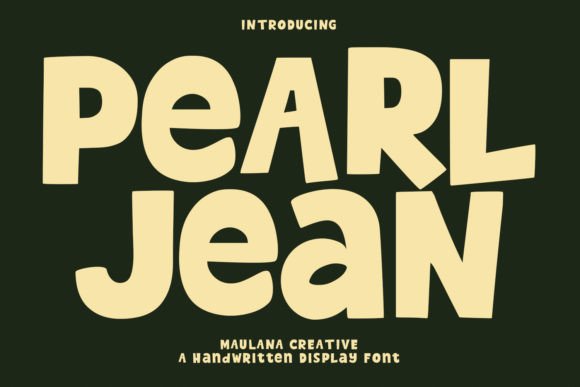 Pearl Jean: The Perfect Sans Serif Font for Crafters