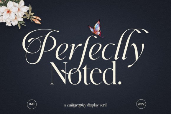 Perfectly Noted: A Timeless Serif Font for Editorial Design