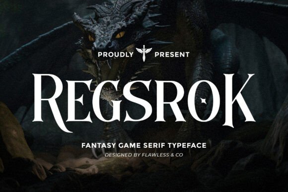 Regsrok: The Epic Serif Font for Handmade Brands