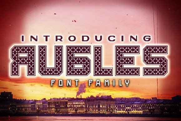 Rubles Font Review: A Unique Typeface for Branding