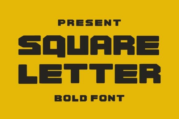 Square Letter: The Display Font for Scroll-Stopping Marketing