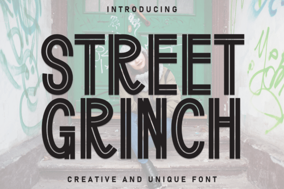 Street Grinch: The Display Font That Warms Up Your Brand