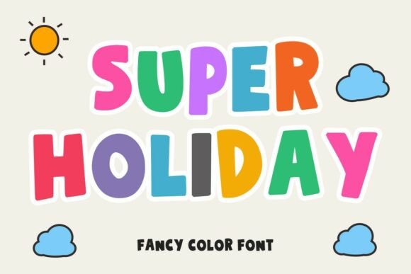 Super Holiday Font: A Bold Choice for Small Business Branding