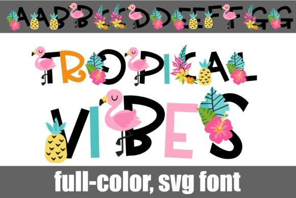 Tropical Vibes Color: The Display Font for Scroll-Stopping Marketing
