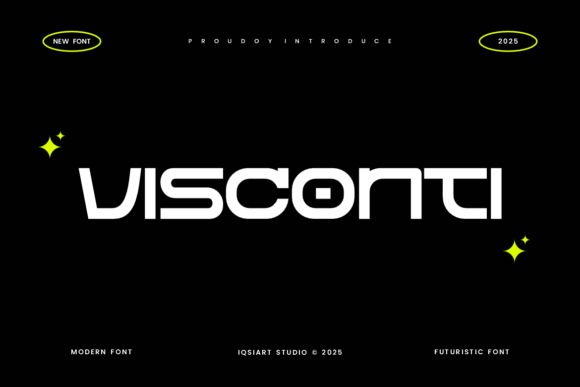 Visconti Typeface: A Futuristic Font for Modern Editorial Design
