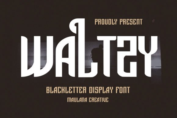 Waltzy: A Bold Blackletter Font for Web Headers